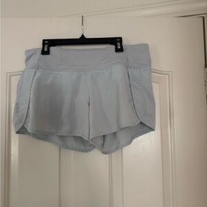 lululemon athletica Light Blue Athletic Shorts